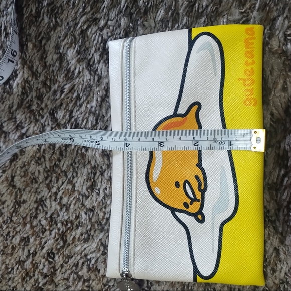 Gudetama The Lazy Egg Bag Pouch Ipsy Makeup Bag - Picture 13 of 13